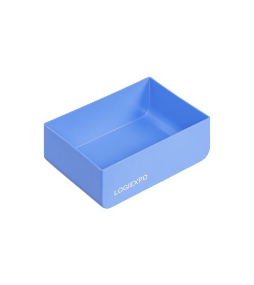 Bacinella in plastica per minuterie mm 111x153x52h con vano unico