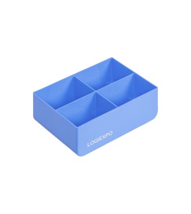 BACINELLA IN PLASTICA PER MINUTERIE 111x153x52h con 4 vani interni