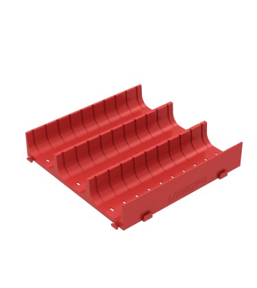 CONCA COMPONIBILE PER CASSETTI a 3 canali con divisori ad incastro