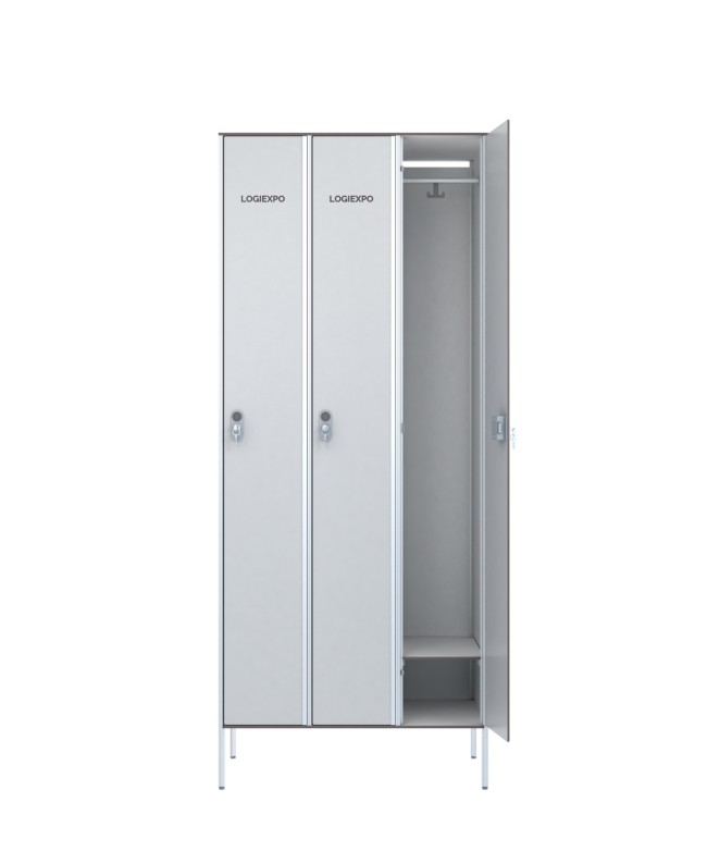 ARMADIETTI PER SPOGLIATOI a 3 POSTI – Laminato stratificato HPL