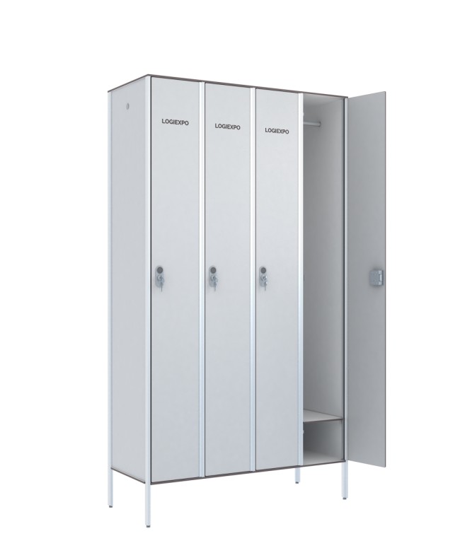 ARMADIETTI SPOGLIATOIO a 4 POSTI – Laminato HPL