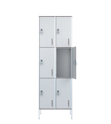 ARMADIO CASELLARIO per SPOGLIATOIO in HPL – Multivano a 6 Posti 2
