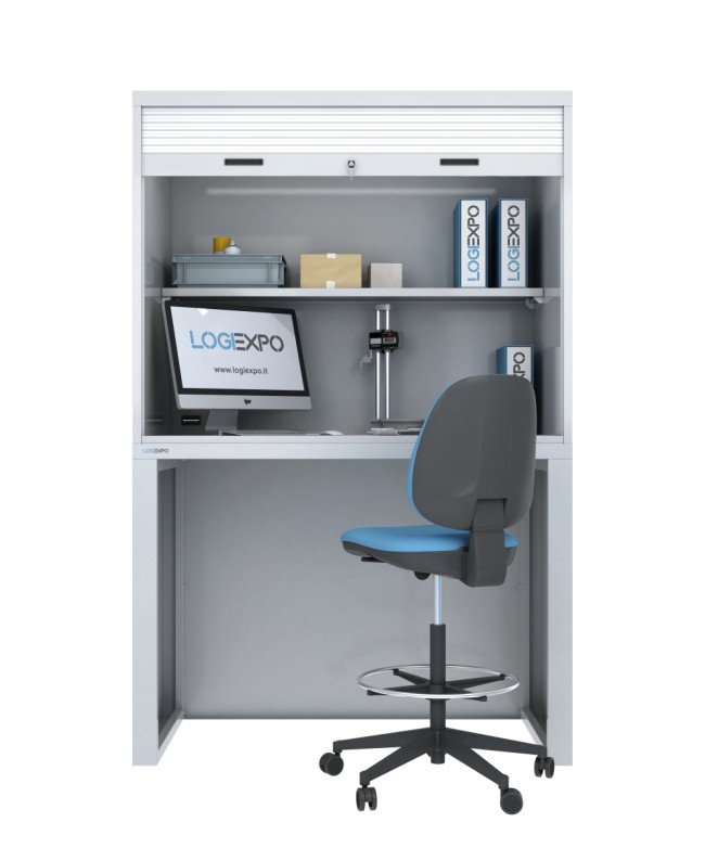 POSTAZIONE DI LAVORO per controllo qualità e collaudo