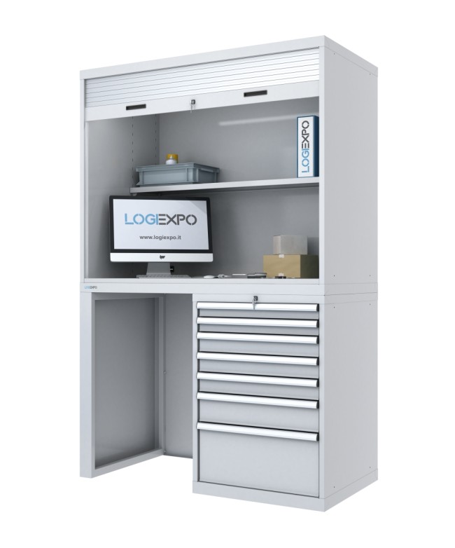 ARMADIO QUALITY STATION per collaudo e controllo qualità