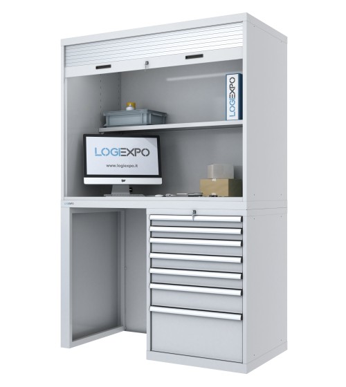 ARMADIO QUALITY STATION per collaudo e controllo qualità