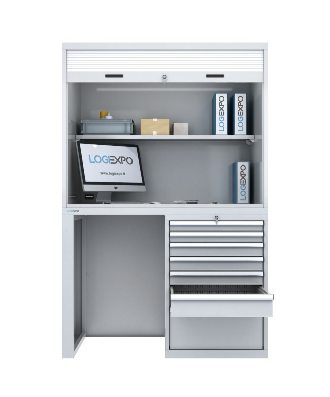 ARMADIO QUALITY STATION per collaudo e controllo qualità