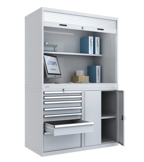 ARMADIO COMPONIBILE PER COLLAUDO - Quality Center con tapparella