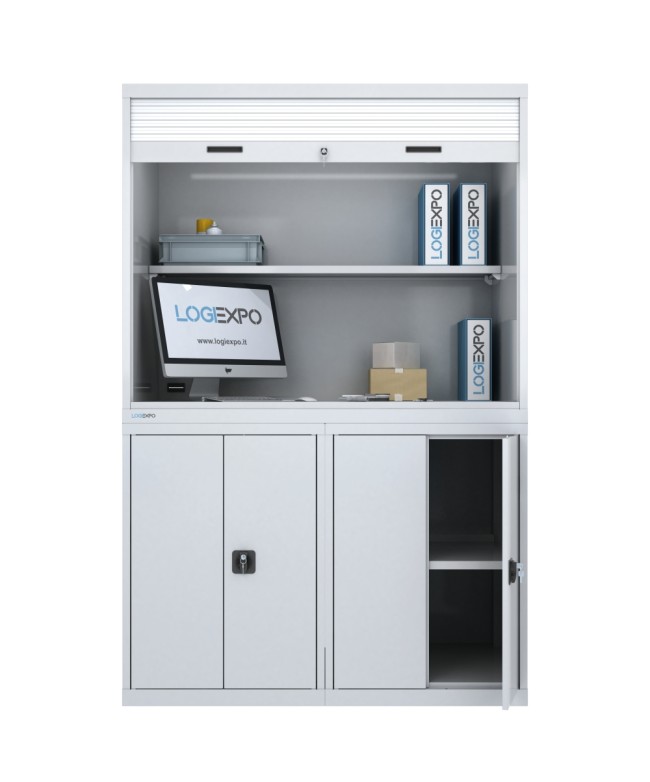 POSTAZIONE CONTROLLO QUALITÀ – Banco chiuso con tapparella