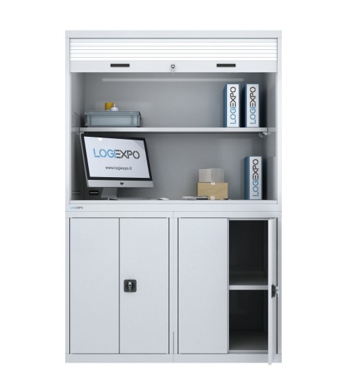 POSTAZIONE CONTROLLO QUALITÀ – Banco chiuso con tapparella