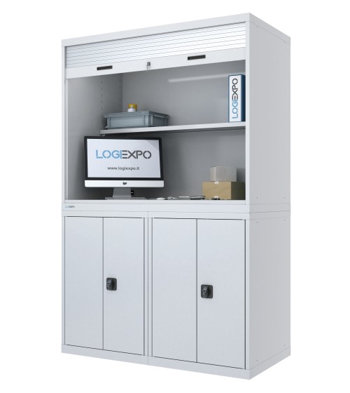 POSTAZIONE CONTROLLO QUALITÀ – Banco chiuso con tapparella