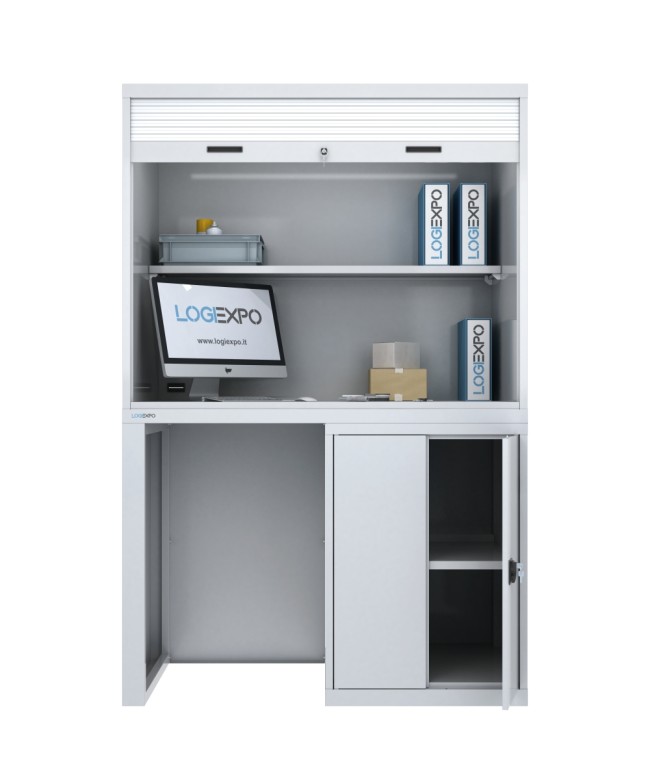 STAZIONE DI LAVORO – Banco chiuso per controllo e collaudo