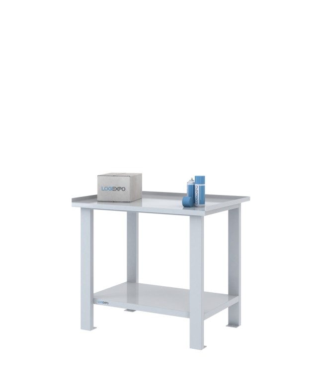 TAVOLO OFFICINA 1000x700x860h - Piano lamiera