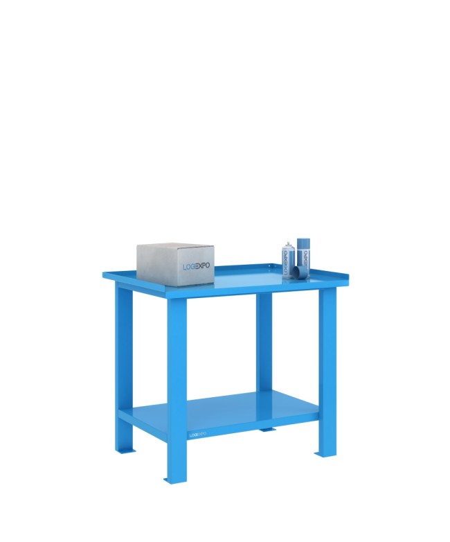 TAVOLO OFFICINA 1000x700x860h - Piano lamiera