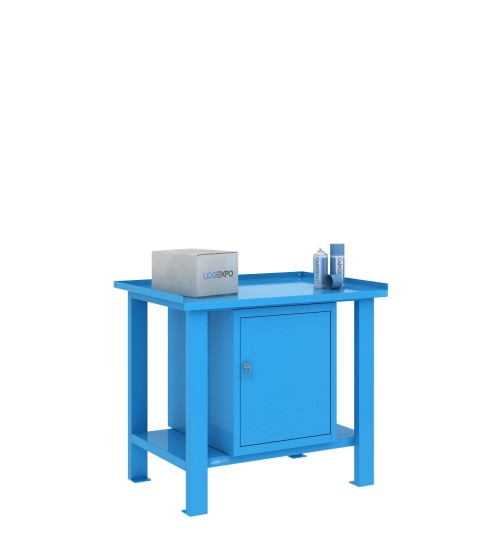 TAVOLO OFFICINA 1000x700x860h con 1 sportello