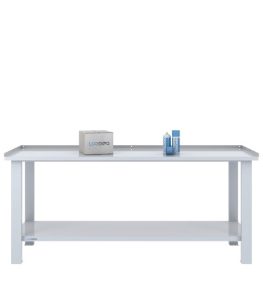 TAVOLO OFFICINA 2000x700x860h - Piano lamiera 2