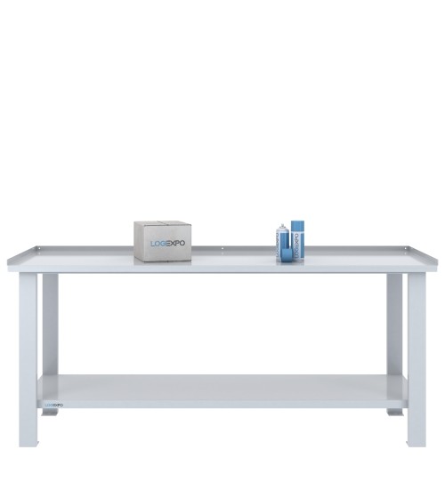 TAVOLO OFFICINA 2000x700x860h - Piano lamiera