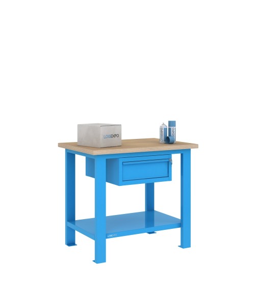 BANCO DA LAVORO 1000x700x885h con 1 cassetto