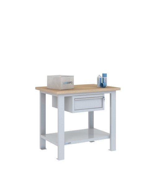 BANCO DA LAVORO 1000x700x885h con 1 cassetto