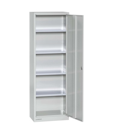 ARMADIO MULTIUSO IN METALLO 600x400x1800h con anta singola a battente