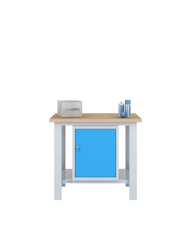 BANCO DA LAVORO 1000x700x885h con 1 sportello