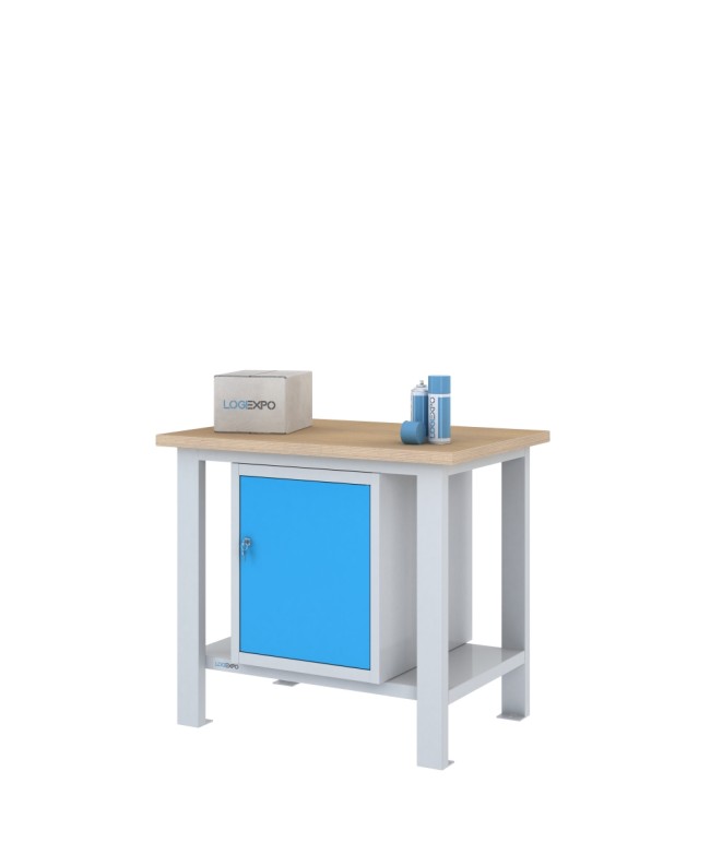 BANCO DA LAVORO 1000x700x885h con 1 sportello