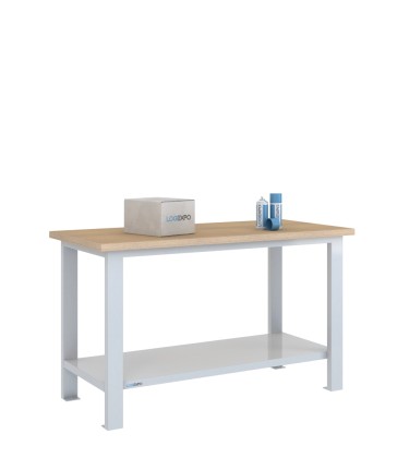 BANCO DA LAVORO 1500x700x885h - Piano multistrato di faggio