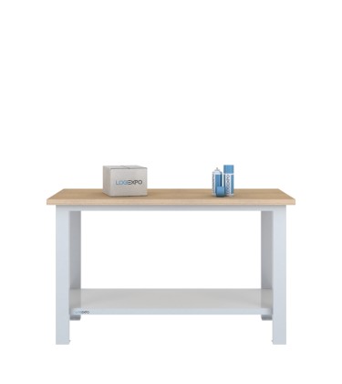 BANCO DA LAVORO 1500x700x885h - Piano multistrato di faggio 2