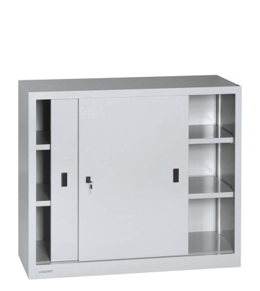 ARMADIO PER OFFICINA - ANTE SCORREVOLI - 1200 x 500 x 1000h