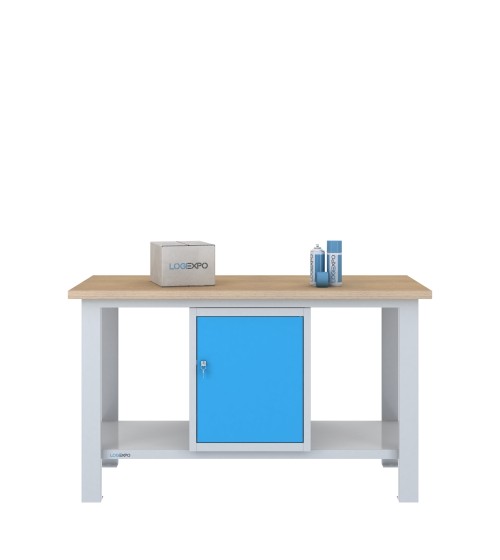BANCO DA LAVORO 1500x700x885h con 1 sportello