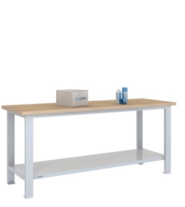 BANCO DA LAVORO 2000x700x885h - Piano multistrato di faggio