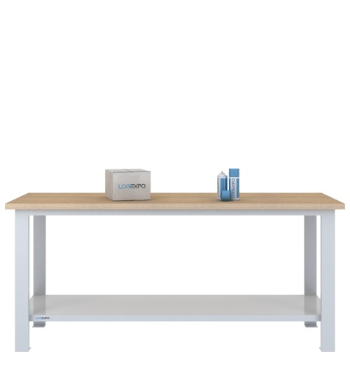 BANCO DA LAVORO 2000x700x885h - Piano multistrato di faggio