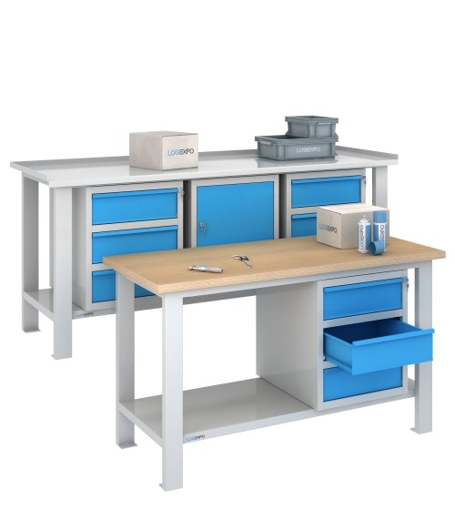 Banchi da lavoro e tavoli per officina