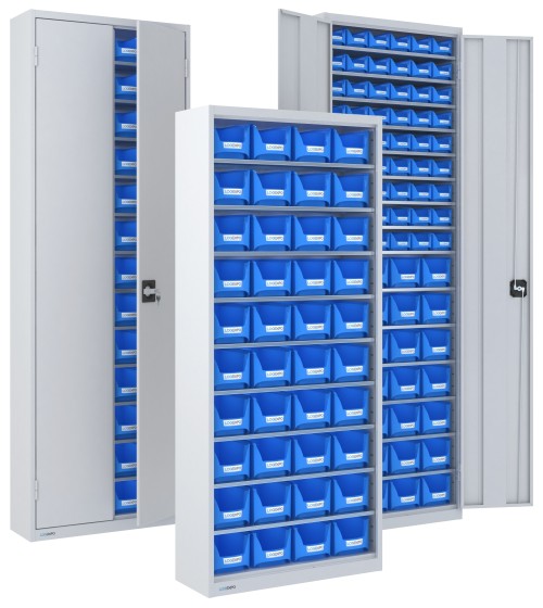 Armadi portaminuteria con contenitori